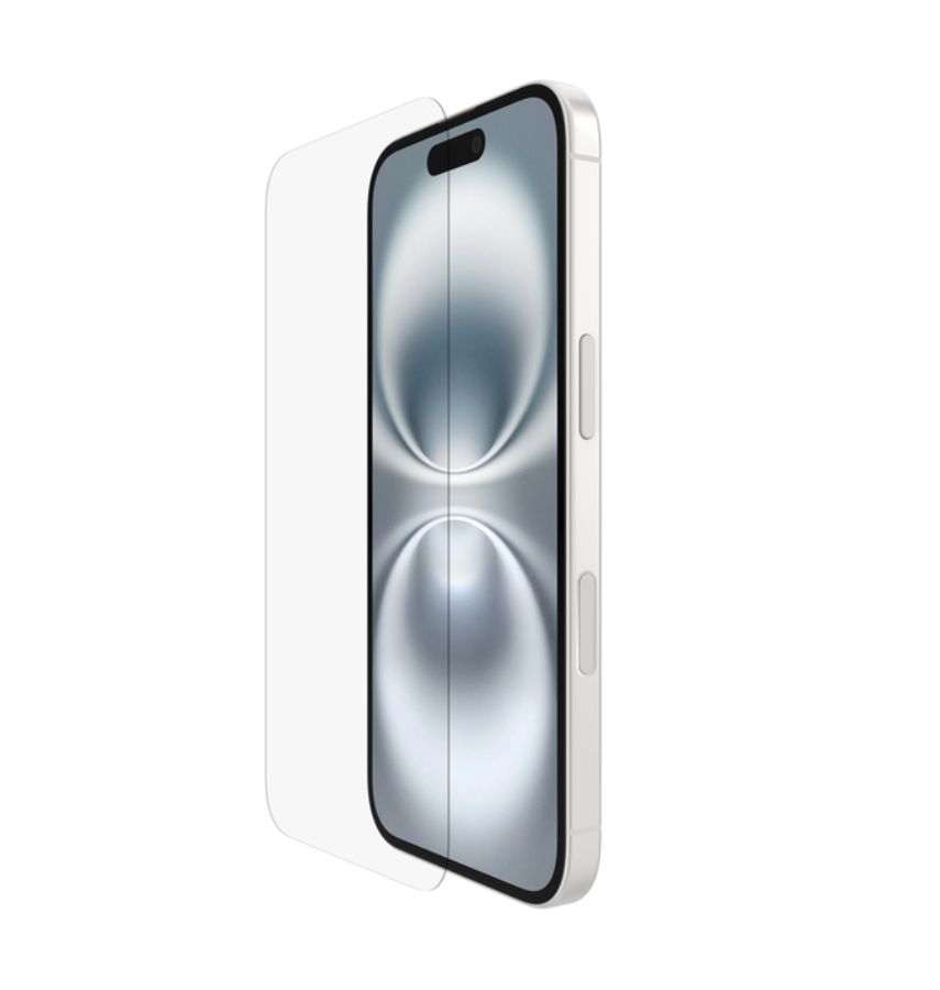 iPhone 15 Plus/16 Plus/17 Plus Tempered Glass Screen Protector - Clear | Scratch-Resistant, Perfect Fit Design image 0