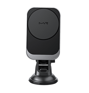 MVR T3 Car Phone Holder - Dual – Tone White | Magsafe 15W Fast Wireless Charging image 0