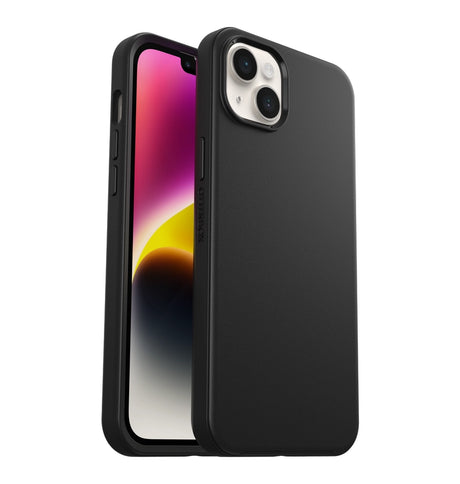 iPhone 14 Plus – Black | OtterBox Symmetry Series, Antimicrobial Soft Touch Protective Cover image 0