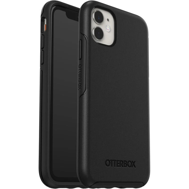 iPhone 11 Case – Black | OtterBox Symmetry Series, Soft Touch Protective Cover image 2
