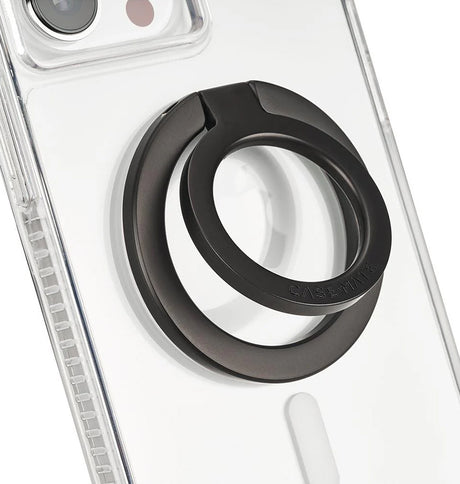 Case-Mate Phone Ring Holder - Matte Black | Mother of Pearl Phone Ring Stand, Rotatable Grip for All Smartphones image 0