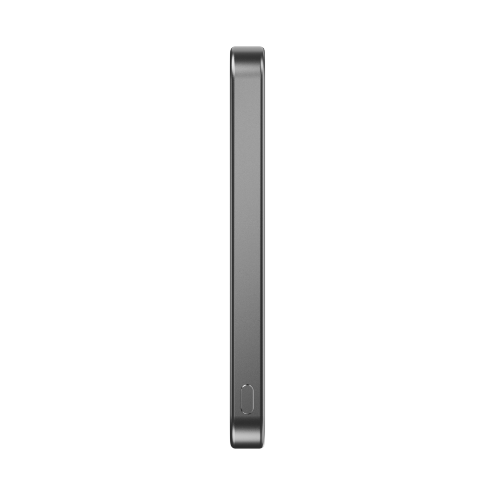 Slim Snap 2.0 5000mAh MagSafe MVR Power Bank - Black | Wireless Qi Charging Compact Design image 6