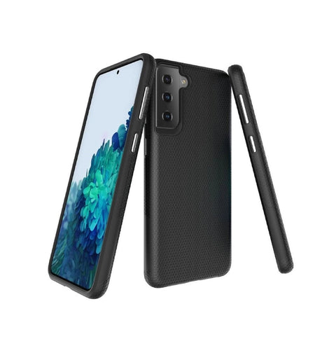 Samsung S21 Triangle Case - Black | Slim Protective Cover with Geometric Design & Shock Resistance image 2