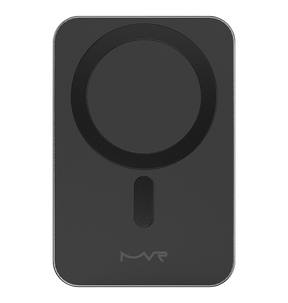 MVR Wireless MagSafe Power Bank - Black | Snap 5000mAh, Ultra Slim Portable Charger image 0