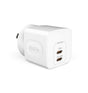 EFM 48W Wall Charger –  Black | GaN Dual Type-C Port Series Compact & Ultra-Fast Charging Adapter image 0