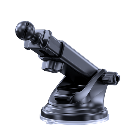 MVR T10 Universal Car Phone Mount - Black | Side Press Mount with Strong Grip image 5
