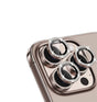 iPhone 17 Pro Max/17 Pro/16 Pro Max/16 Pro Glam Camera Lens  – Rose Gold | MVR Diamond-Cut Frame, 9H Sapphire Glass, Anti-Fingerprint Coating image 0