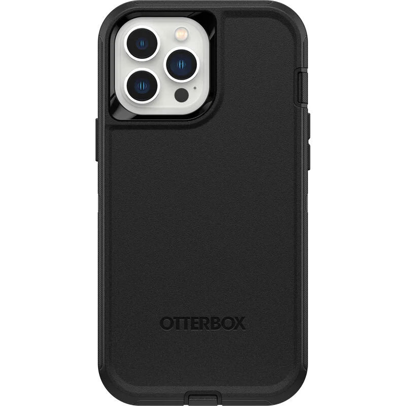 iPhone 13 Pro Max Case – Black | Otterbox Defender Series, Rugged Shockproof Back Cover image 1