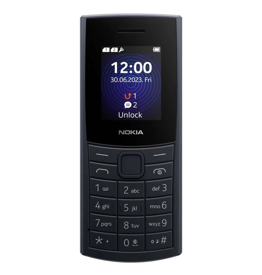 Nokia 110 4G - Midnight Blue | 2.0- Display | 4G VoLTE | 1000mAh Battery | Wireless FM Radio Feature Phone image 1
