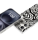 iPhone 17 BoxedIn Case – Mono Swirl | MVR  Marbleised Swirl Design, Modular Customization, Wireless Charging Friendly image 3