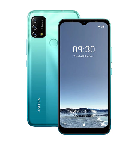 Aspera AS7 - Blue | | 2GB RAM + 32GB Storage | 3000mAh Battery - Sleek &amp; Powerful Smartphone image 0