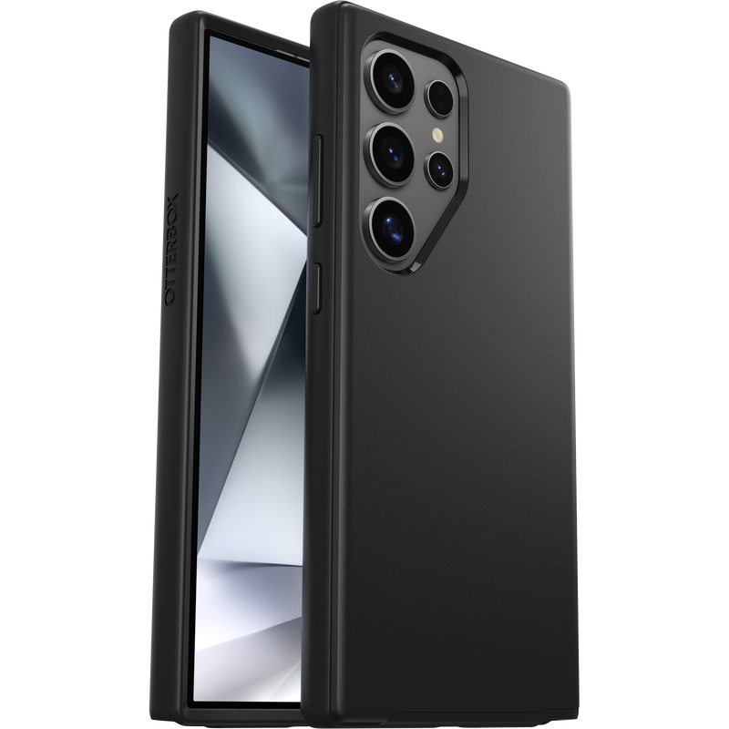 Samsung Galaxy S24 Ultra Case – Black | Otterbox Symmetry Slim & Protective Back Cover image 1