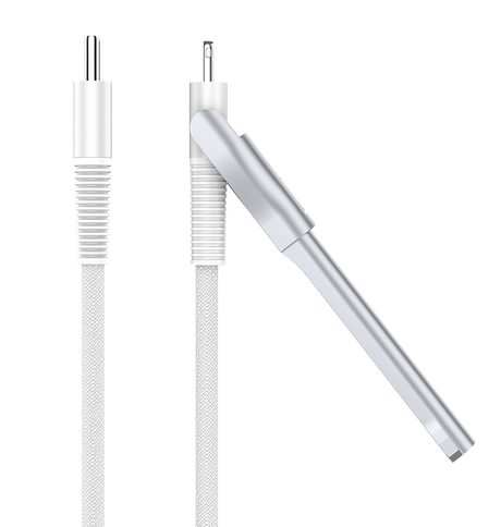 MVR Lightning Cable - White | MFi Certified 1.2m USB C, Fast Charging with Phone Stand image 5
