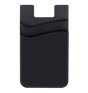 Silicone Card Holder - Black | Minimalist Wallet with Secure Pocket Design image 0