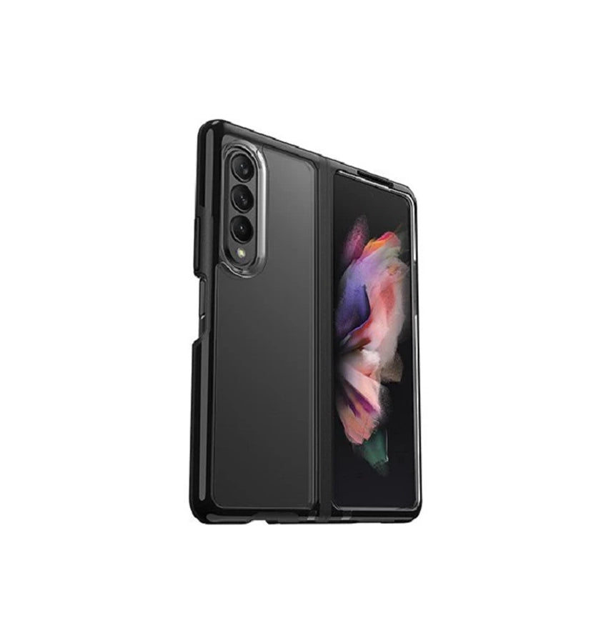 Samsung Z Fold 3 5G Case – Black Crystal | OtterBox Symmetry Flex Series Slim, Stylish & Protective Cover image 0