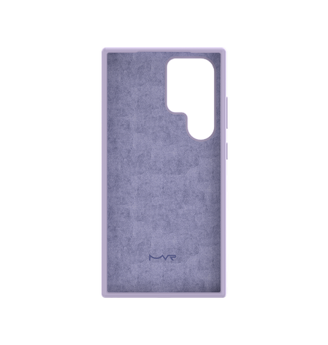 Samsung Galaxy S24 Ultra Liquid Silicone Case - Lavender | Anti – Slip & Protective Cover image 1