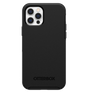 iPhone 12/12 Pro Case – Black | OtterBox Symmetry Series, Soft Touch Protective Cover image 0