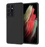 Samsung Galaxy S21 Ultra Mercury Silicone Case - Black | Soft Touch Protective Back Cover image 0