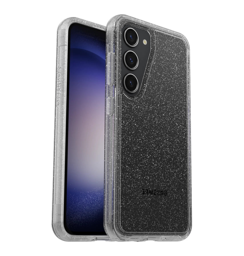 Samsung S23 Case – Stardust | OtterBox Symmetry Cover with Sparkling Finish & Drop Protection image 1