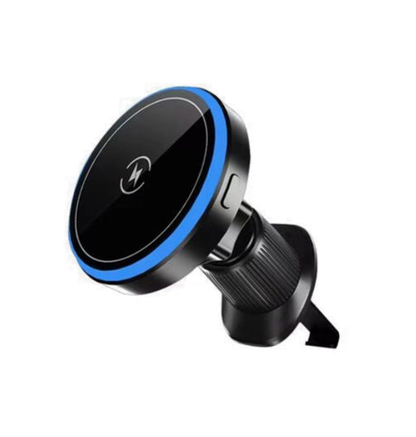 Beetle R8 MagSafe Wireless Car Charger – Black | Fast Charging Magnetic Holder with 360° Rotation image 0