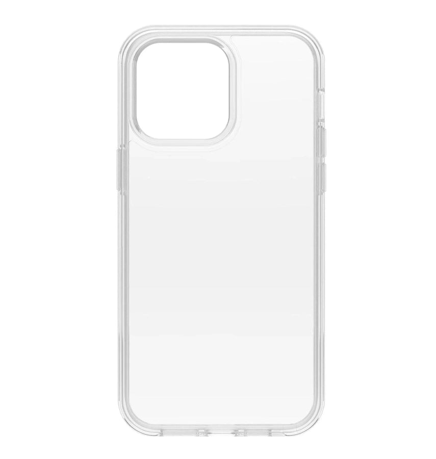 iPhone 14 Pro Max Case – Clear | OtterBox Symmetry Antimicrobial Cover with Sleek Design & Drop Protection image 0