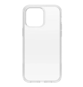 iPhone 14 Pro Max Case – Clear | OtterBox Symmetry Antimicrobial Cover with Sleek Design & Drop Protection image 0