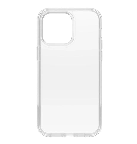 iPhone 14 Pro Max Case – Clear | OtterBox Symmetry Antimicrobial Cover with Sleek Design & Drop Protection image 0