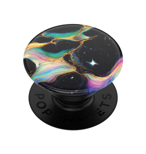 PopSockets PopGrip Phone Holder - Electric Oil Slick |with Expanding Kickstand, Adhesive Grip image 0