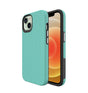 iPhone 15 Plus Triangle Pattern MagSafe Case - Mint Green | Rugged Shockproof Back Cover image 0