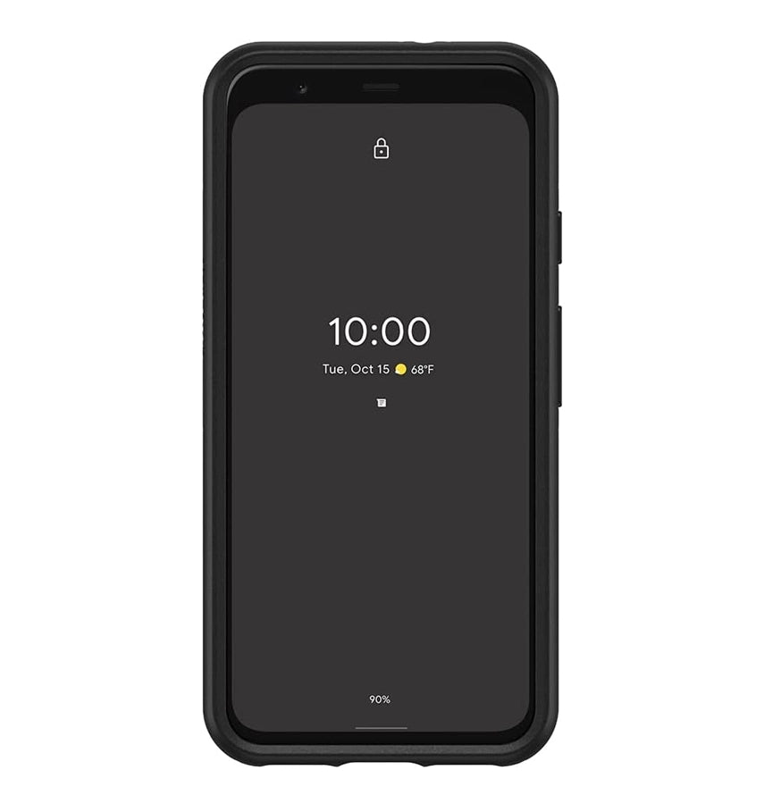 Google Pixel 4 Case – Black | OtterBox Symmetry Cover with Sleek Design & Drop Protection image 1