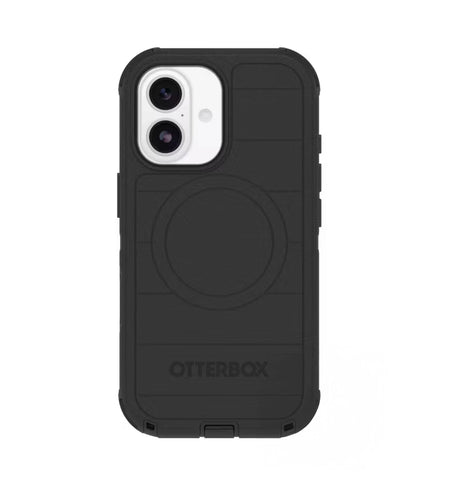 iPhone 17 Case – Black | OtterBox Defender Series Multi-Layer Defense, Built-In Screen Protector, Port Covers image 0