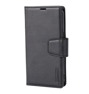 Samsung S26 Plus Leather Case – Black | Hanman Magnetic Detachable Cover with Card Holder & Secure Closure image 0