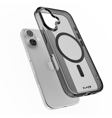 iPhone 16 MVR Impact IMD Case - Stealth Black | MagSafe Compatible, Scratch Resistant Back Cover image 1