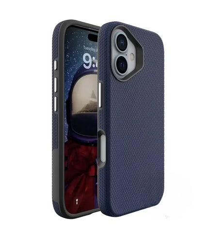 iPhone 17 Triangle MagSafe Case – Navy | Anti-Yellowing, Wireless Charging Compatible image 0