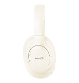 MVR Sonic Wave Headphones – Cream | Crystal-Clear Sound, Elegant Finish & Comfortable Fit image 1