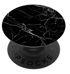 Universal PopSockets PopGrip Phone Holder - Black | Expandable Kickstand & Secure Phone Grip image 0