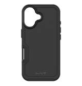 iPhone 16 MVR Armour Matte Case - Black | Soft Touch, Shockproof Protective Cover image 0