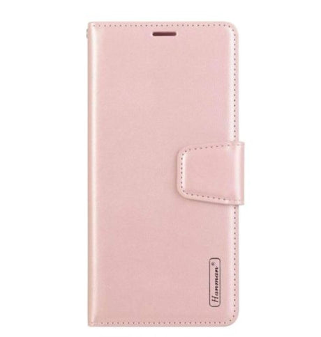 Samsung Galaxy S23 FE Hanman Diary Wallet Case - Rose Gold | Shockproof Protective Cover image 0