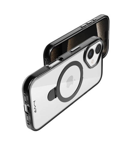 iPhone 17 Pro Max Case – Smokey Black | MVR Stellar Stand Kickstand Function, Slim Protection, MagSafe Compatible image 3