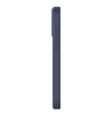 iPhone 16 Pro Case - Navy | MVR Liquid Silicone Stand Cover, Soft - Touch, Adjustable Kickstand image 2