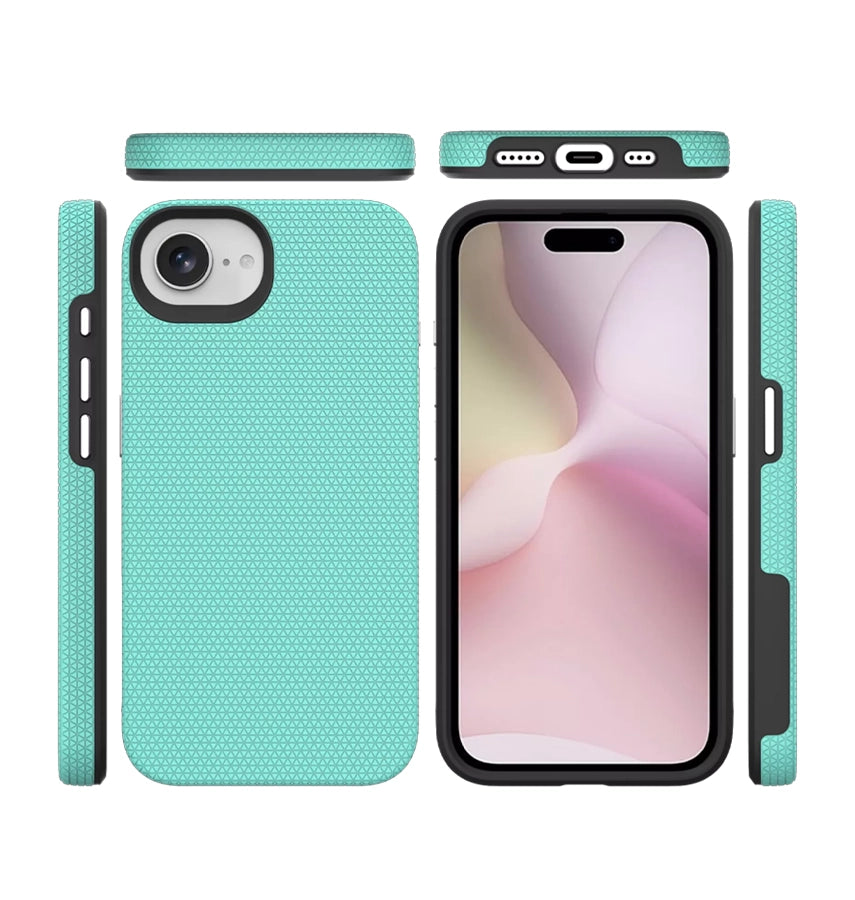 iPhone 16E Triangle MagSafe Case - Mint | Slim Protective Cover with Strong Magnetic Grip & Durable Design image 2