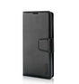 Samsung Galaxy Z Flip 4 Wallet Case - Black | Hanman Diary Flip Cover with Card Slots image 0