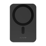 Slim Snap 2.0 5000mAh MagSafe MVR Power Bank - Black | Wireless Qi Charging Compact Design image 0