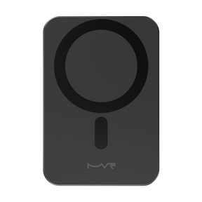 Slim Snap 2.0 5000mAh MagSafe MVR Power Bank - Black | Wireless Qi Charging Compact Design image 0