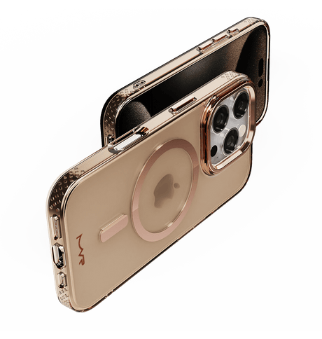 iPhone 16 Pro Max MVR Impact IMD Case - Rose Gold | Stylish Durability, Scratch - Resistant Back Cover image 3