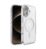 iPhone 16 MVR Impact IMD Case - Silver | MagSafe Compatible, Scratch Resistant Back Cover image 0