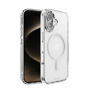 iPhone 16 MVR Impact IMD Case - Silver | MagSafe Compatible, Scratch Resistant Back Cover image 0