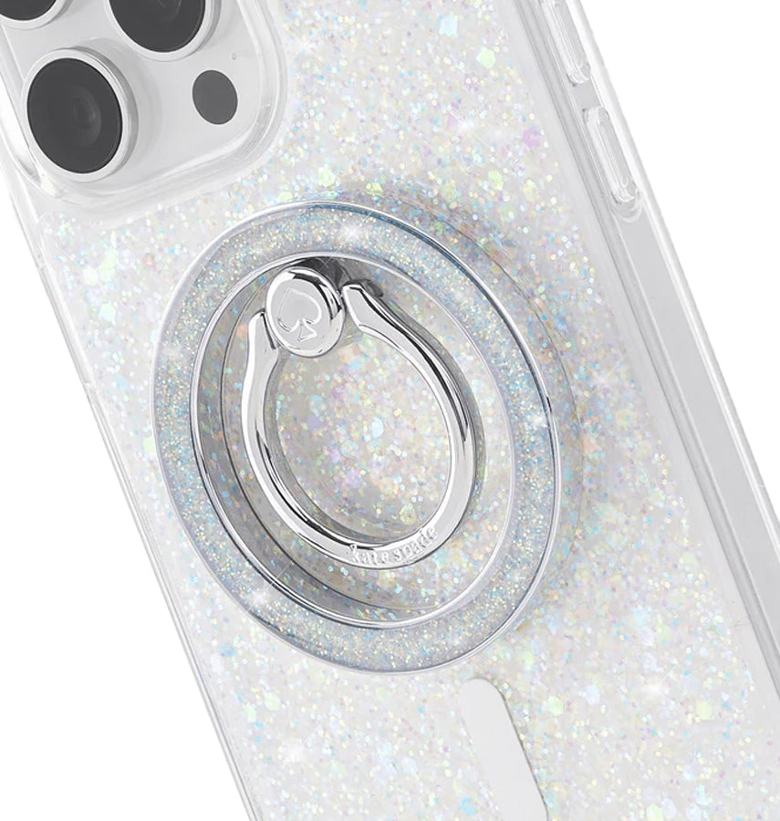 Magnetic MagSafe Ring Stand – Sparkle | Kate Spade Stylish & Functional Phone Accessory image 0