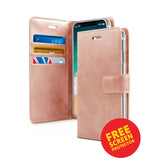 iPhone 17 Pro Max Case – Rose Gold | Mercury Rich Diary MagSafe Wallet Design, Premium PU Leather, Classic Look image 1