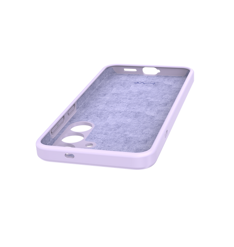 Samsung Galaxy S24 Plus MVR Liquid Silicone Case - Lavender | Soft Anti - Slip Grip & Shock Protection image 4